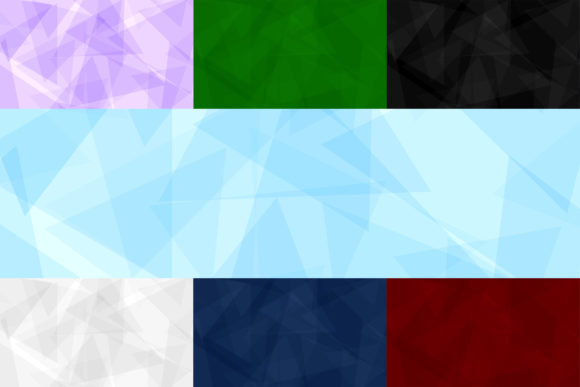 Abstract Backgrounds of Triangles: A Visual Toolkit for Modern Design