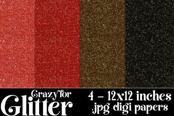 Crazy for Glitter Backgrounds, Dark: Elevate Your Creative Projects