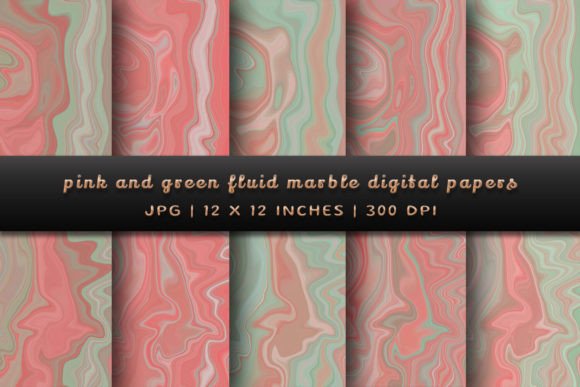 Elevate Projects with Pink & Green Marble Designs