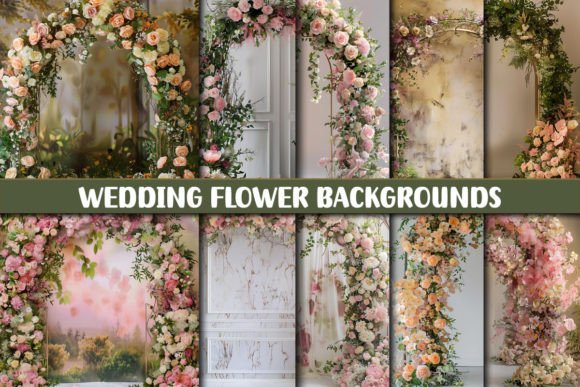 Elevate Your Creative Projects with Wedding Flower Backgrounds