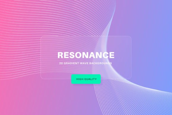 Elevate Your Visuals with Trendy Gradient Wave Backgrounds