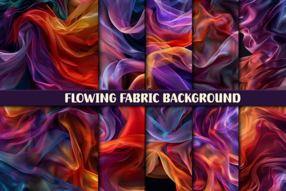 Flowing Fabric Backgrounds: A Designer's Secret for Texture and Depth