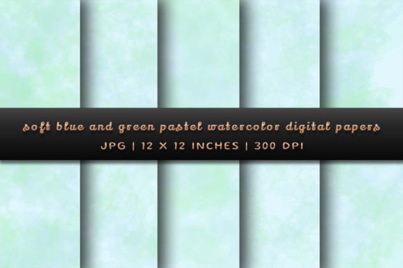Infusing Tranquility: A Guide to Soft Blue and Green Pastel Backgrounds