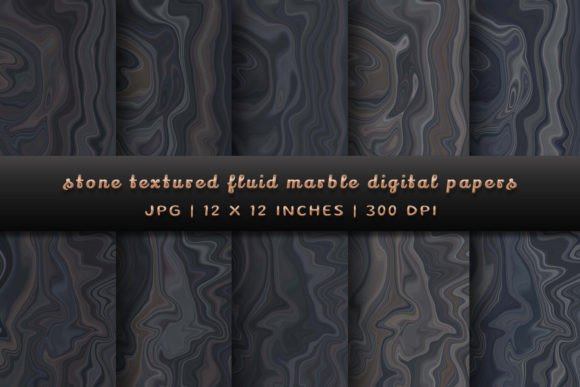 Stone Textured Fluid Marble Backgrounds: A Guide